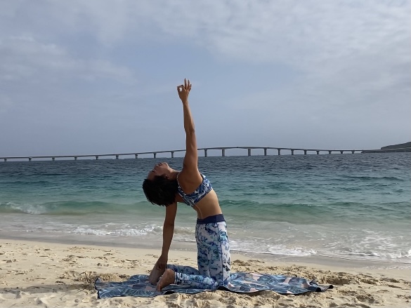 オンラインbeach yoga 　　IN宮古島