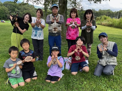 菅平高原で青空ヨガとSＤＧｓ森の恵みのピザ作り＆クラフト体験の写真8