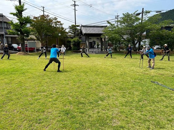 初心者ミズノノルディック・ウォーク教室@東遠カルチャーパーク総合体育館　さんリーな　（掛川市社会体育施設）の写真4