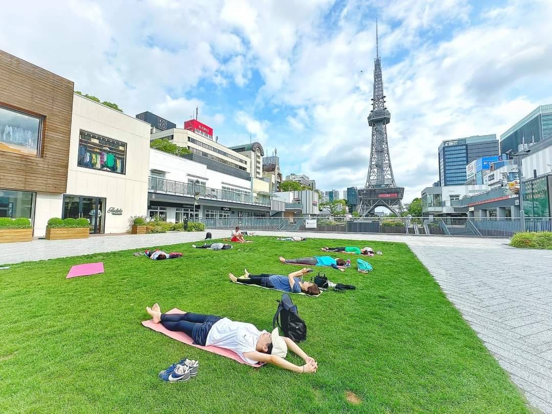 ～Hisaya-Odori Park～「Wellnestyle NAGOYA」 都会のオアシス【朝ヨガストレッチ】の写真4