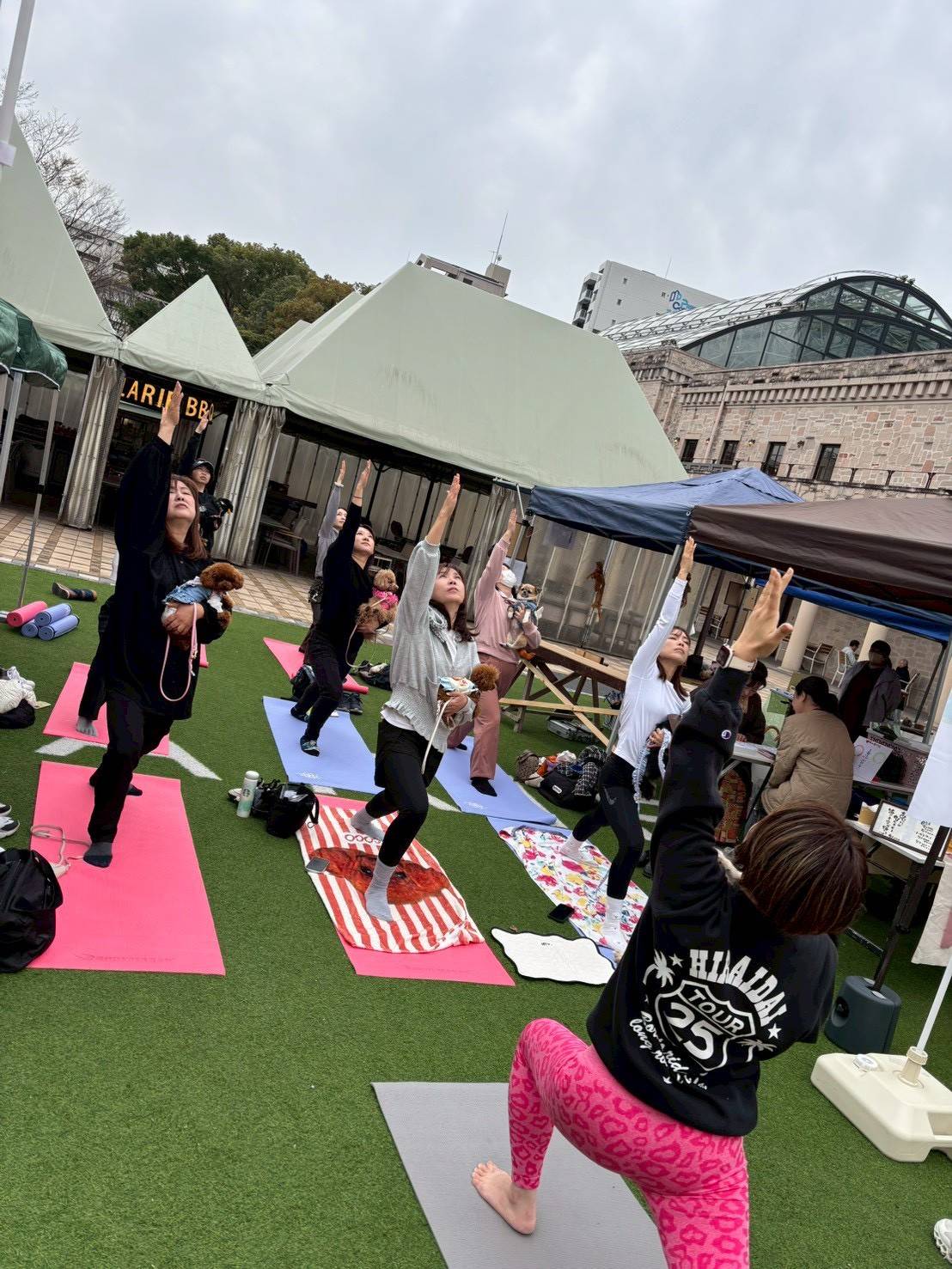 Third Place〜シェアするガーデン〜 花1000人YOGAの写真3