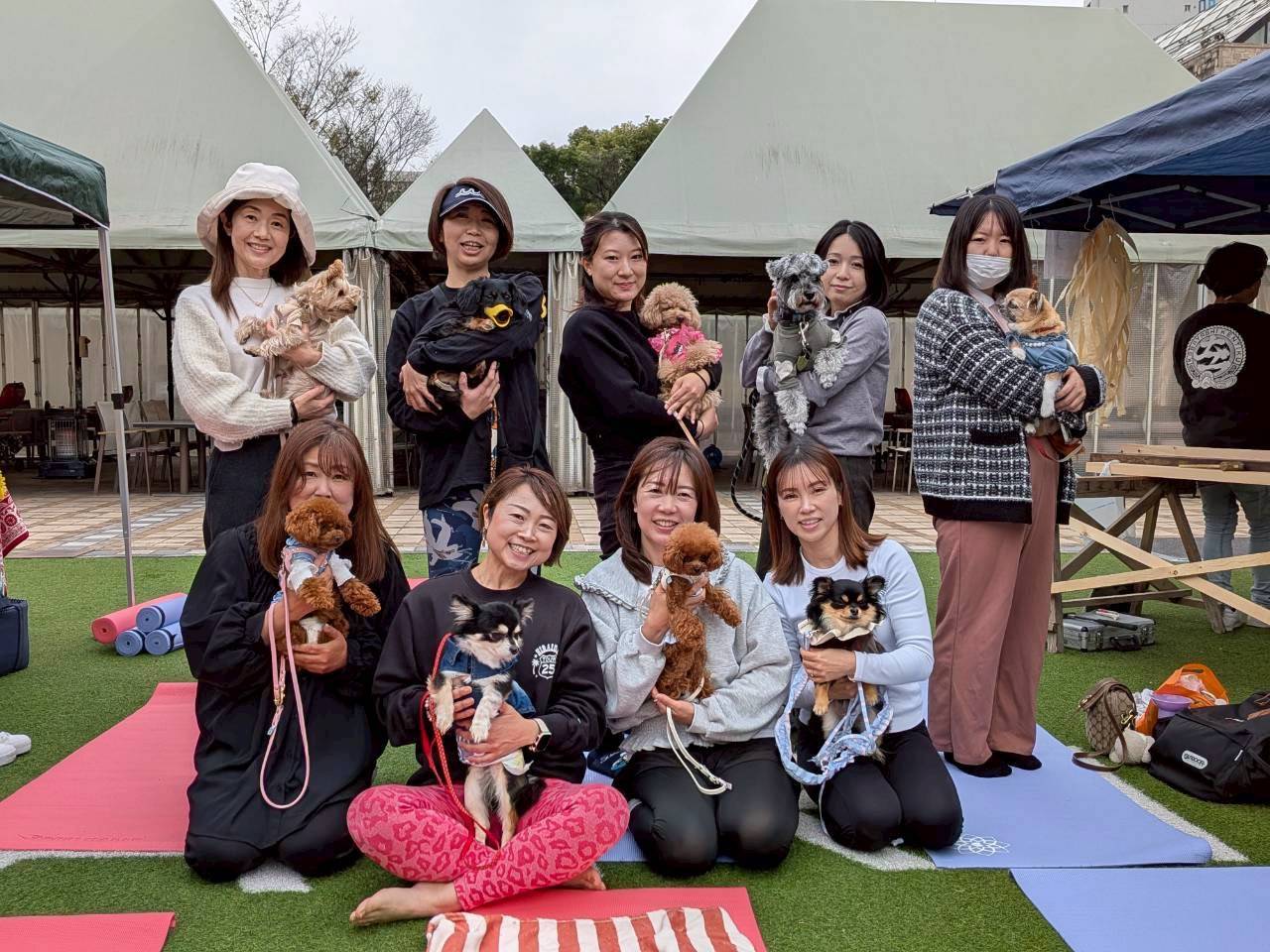 Third Place〜シェアするガーデン〜 花1000人YOGAの写真4