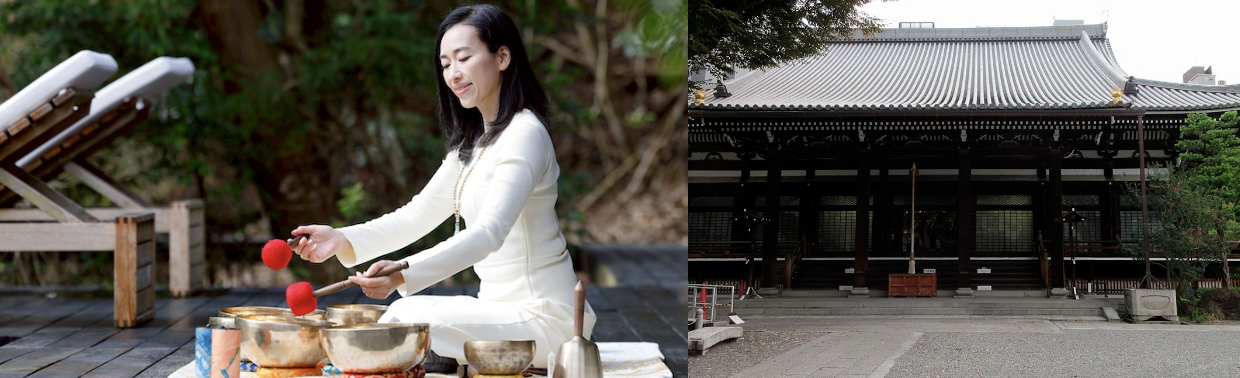 KYOTO ZEN SOUND JOURNEY― 心に響くサウンドバス × 体にやさしいヨガ ―本能寺