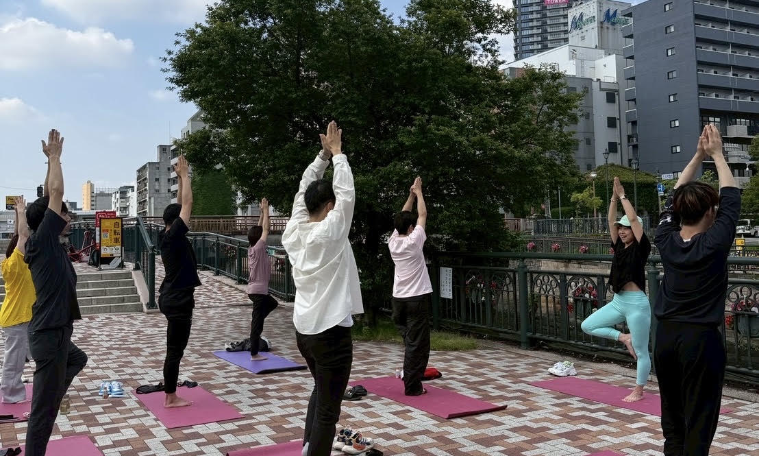 朝Park Yoga 納屋橋ゆめ広場～