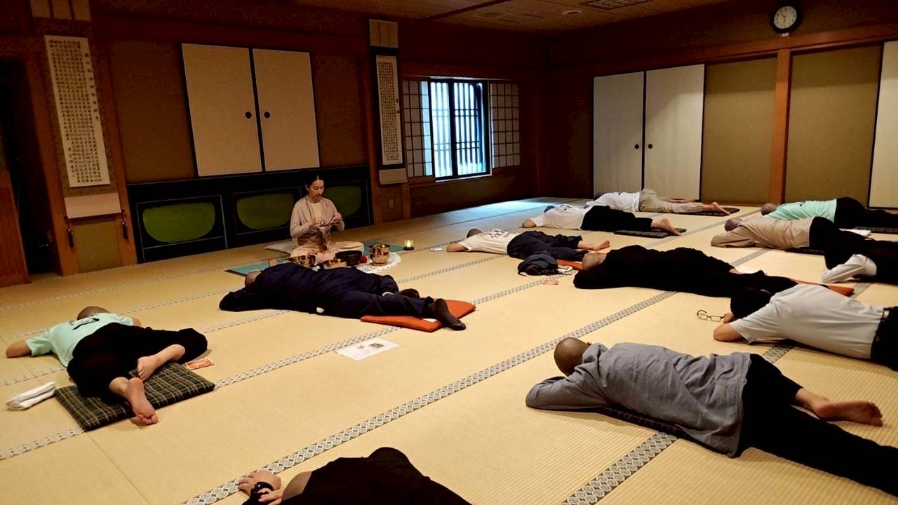 KYOTO ZEN SOUND JOURNEY ― 心に響くサウンドバス × 体にやさしいヨガ ―妙心寺の写真3