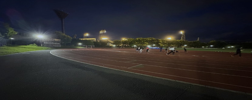 休日ナイトラン |にっしんでんきアリーナ・市民スポーツ会館
